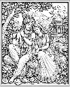 Lord Krishna & Radha Decorative Figurine 3D Painting Set.webp