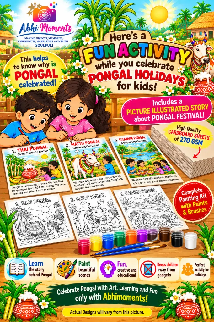 Pongal Festival Activity Book for KIDS 